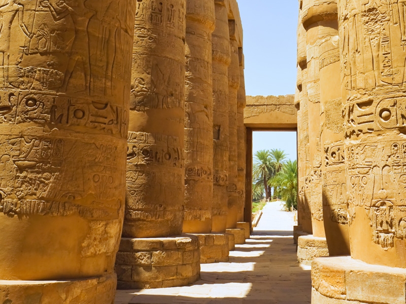 The Great Hypostyle Hall at Karnak The Great Hypostyle Hall at Karnak